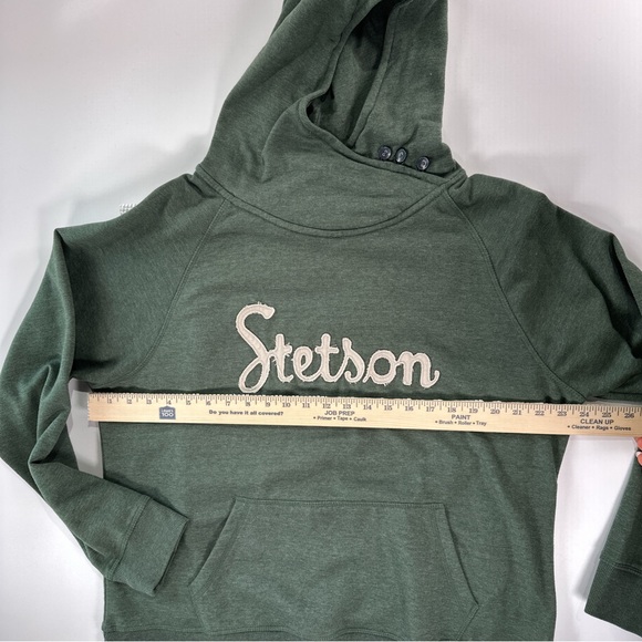 Stetson Women’s Western Script Hoodie Fleece XL - Picture 8 of 9